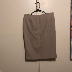Tan set skirt